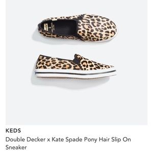 Keds x Kate Spade sneakers 😍🐆